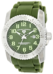 Swiss Legend Commander Zielony/Guma Ø47 mm SL-10068-017