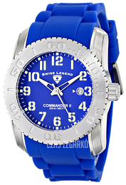 Swiss Legend Commander Niebieski/Guma Ø47 mm SL-10068-03
