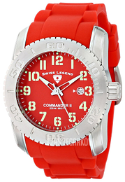 Swiss Legend Commander Czerwony/Guma Ø47 mm SL-10068-05
