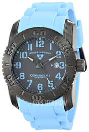 Swiss Legend Commander Szary/Guma Ø47 mm SL-10068-GM-014BBLSA
