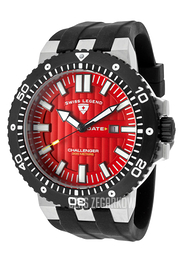 Swiss Legend Challenger Czerwony/Guma Ø50 mm SL-10126-05-BB