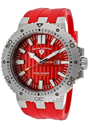 Swiss Legend Challenger Czerwony/Guma Ø50 mm SL-10126-05