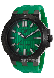Swiss Legend Challenger Zielony/Guma Ø50 mm SL-10126-BB-01-GRA