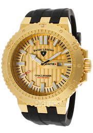 Swiss Legend Challenger Zloty/Guma Ø50 mm SL-10126-YG-010