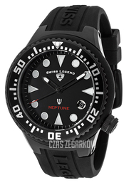 Swiss Legend Neptune Czarny/Guma Ø44 mm SL-11044D-BB-01