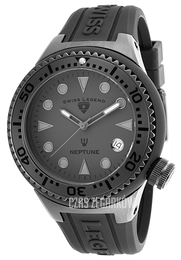 Swiss Legend Neptune Szary/Guma Ø44 mm SL-11044D-PHT-14