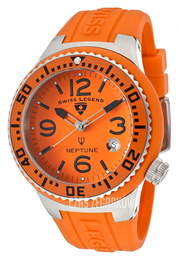 Swiss Legend Neptune Pomarańczowy/Guma Ø44 mm SL-11044P-06