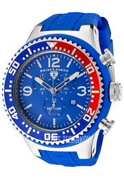 Swiss Legend Neptune Niebieski/Guma Ø52 mm SL-11812P-03B-RBL