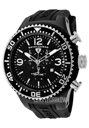 Swiss Legend Neptune Czarny/Guma Ø52 mm SL-11812P-BB-01SA