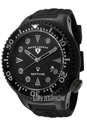 Swiss Legend Neptune Czarny/Guma Ø53 mm SL-11818D-PHT-01