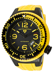 Swiss Legend Neptune Czarny/Guma Ø52 mm SL-11819A-BB-01-YBL-W
