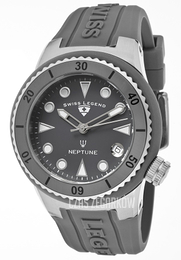 Swiss Legend Neptune Szary/Guma Ø40 mm SL-11840D-014