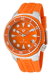 Swiss Legend Neptune Pomarańczowy/Guma Ø40 mm SL-11840D-06