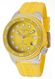 Swiss Legend Neptune Żółty/Guma Ø40 mm SL-11840D-07
