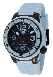Swiss Legend Neptune Czarny/Guma Ø40 mm SL-11840P-BB-01-BBL