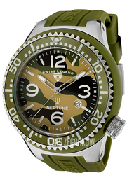 Swiss Legend Neptune Zielony/Guma Ø52 mm SL-11852C-017