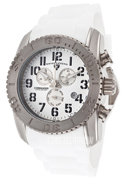 Swiss Legend Commander Biały/Guma Ø47 mm SL-11876-TI-02
