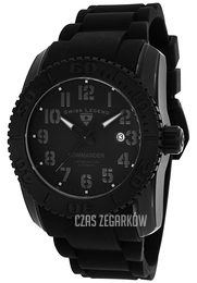 Swiss Legend Commander Czarny/Guma Ø46 mm SL-11876A-TIB-01GRYA-W