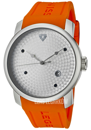 Swiss Legend Planetimer Srebrny/Guma Ø43 mm SL-20028-02S-ORG