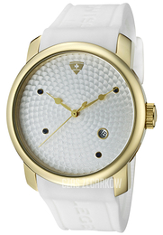 Swiss Legend Planetimer Srebrny/Guma Ø43 mm SL-20028-YG-02S-WHT-BL