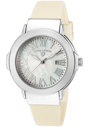 Swiss Legend South Beach Biały/Guma Ø35 mm SL-20032-02-BG