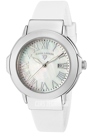 Swiss Legend South Beach Biały/Guma Ø35 mm SL-20032-02-SET