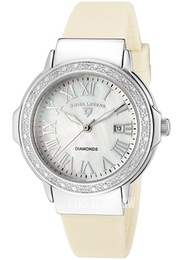 Swiss Legend South Beach Biały/Guma Ø35 mm SL-20032D-02-BG