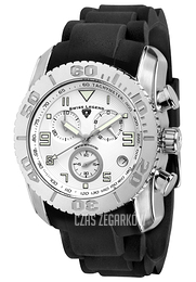 Swiss Legend Commander Biały/Guma Ø46 mm SL-20065-02B