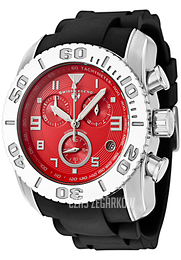 Swiss Legend Commander Czerwony/Guma Ø46 mm SL-20065-05B