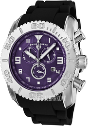 Swiss Legend Commander Purpurowy/Guma Ø46 mm SL-20066-011B