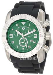 Swiss Legend Commander Zielony/Guma Ø46 mm SL-20066-013