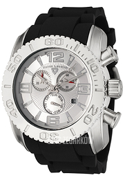 Swiss Legend Commander Srebrny/Guma Ø46 mm SL-20067-02S