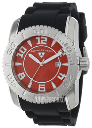 Swiss Legend Commander Czerwony/Guma Ø46 mm SL-20068-05