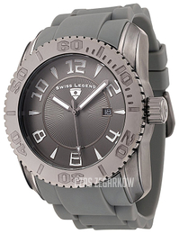 Swiss Legend Commander Szary/Guma Ø45 mm SL-20068-GM-12