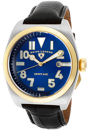 Swiss Legend Heritage Niebieski/Skóra Ø44 mm SL-20434-03-GB