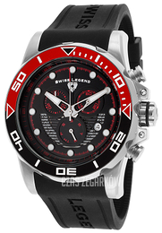Swiss Legend Avalanche Czarny/Guma Ø47 mm SL-21368-01-RDAB