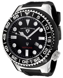 Swiss Legend Neptune Czarny/Guma Ø52 mm SL-21818D-01-NB