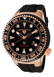 Swiss Legend Neptune Czarny/Guma Ø52 mm SL-21818D-RG-01-NB