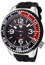 Swiss Legend Neptune Czarny/Guma Ø52 mm SL-21818P-01-RBL