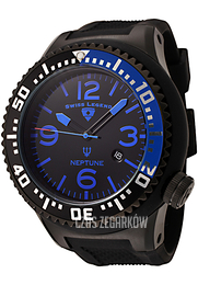 Swiss Legend Neptune Czarny/Guma Ø52 mm SL-21818P-BB-01-BLB