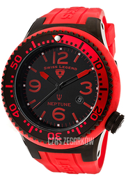 Swiss Legend Neptune Czarny/Guma Ø53 mm SL-21818P-BB-01-RBS