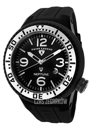Swiss Legend Neptune Czarny/Guma Ø52 mm SL-21818P-BB-01-SA