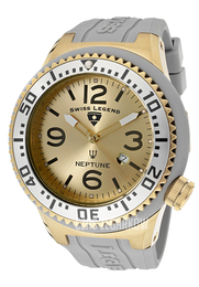 Swiss Legend Neptune Zloty/Guma Ø52 mm SL-21818P-YG-02-S