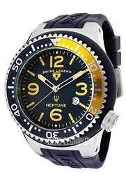Swiss Legend Neptune Niebieski/Guma Ø52 mm SL-21818S-B-IP