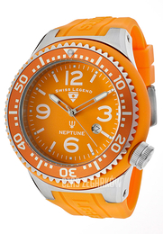 Swiss Legend Neptune Pomarańczowy/Guma Ø52 mm SL-21818S-C-CT