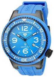 Swiss Legend Neptune Niebieski/Guma Ø52 mm SL-21818S-C-K-DD