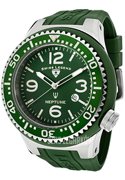 Swiss Legend Neptune Zielony/Guma Ø52 mm SL-21818S-C-MS