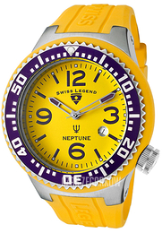 Swiss Legend Neptune Żółty/Guma Ø52 mm SL-21818S-F-MV