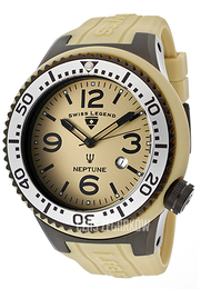 Swiss Legend Neptune Brązowy/Guma Ø52 mm SL-21818S-F-NOS