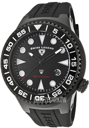 Swiss Legend Neptune Czarny/Guma Ø48 mm SL-21848D-BB-01-NB